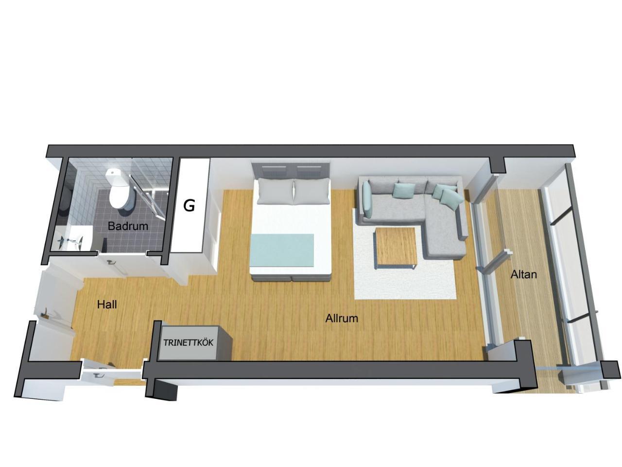 Apartamento Kostergarden Sydkoster Habitación foto